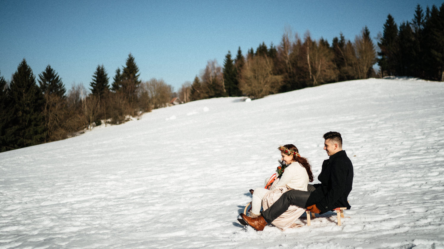 Naše zimní svatba na horách: Pokračování