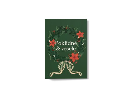 vanocni pranicko adventni venec ceske autorske papirnictvi jaaty