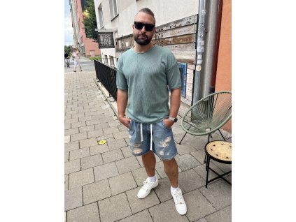 PÁNSKÉ TRIKO V MINT BARVĚ