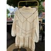 Mochy boho Chic Šaty, off white barva