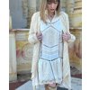 Mochy boho Chic Šaty, off white barva