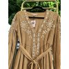 Piti Cuiti camel boho šaty vel S/M