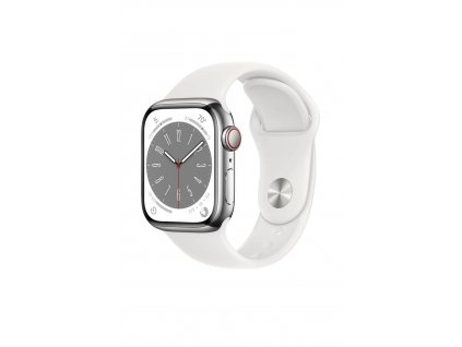 Apple watch 8 45 LTE stainless,steel chrome