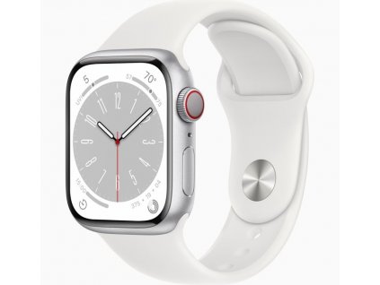 Apple watch 9 45 LTE (Cellular) silver aluminium