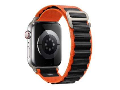 Apple watch ultra řemínek Alpine orange-black