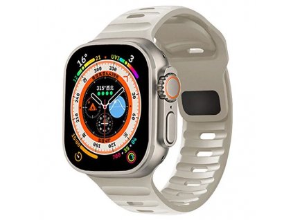 Apple watch řemínek silikonový starlight 38/40/41 mm