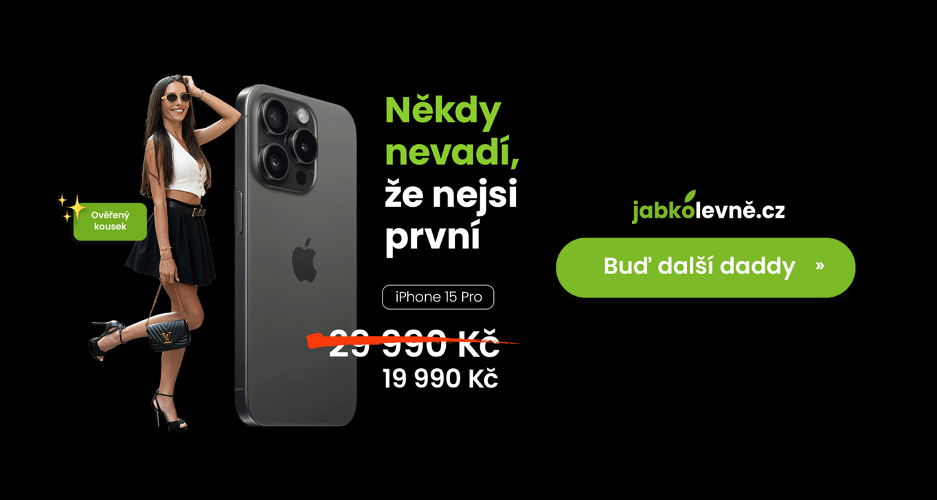 Nevadí, že nejsi první