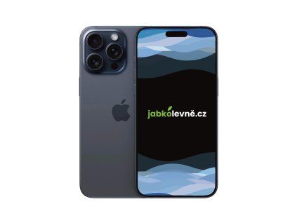 iPhone 15 Pro 256GB (Stav A-) Modrý titan