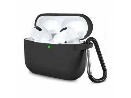 Ochranné puzdro na slúchadlá AirPods 2021 - Čierne