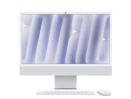 iMac 24" 2024 M4 / 10CPU / 10GPU / 16GB / 256GB (Rozbaleno) Stříbrná