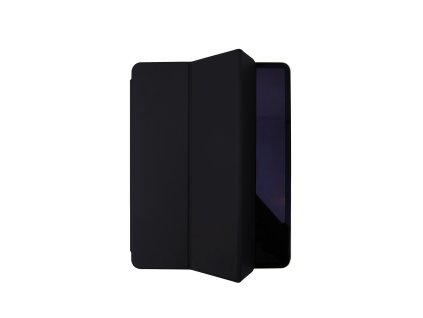 trifold folio case ipad 13 black smooth leather 3