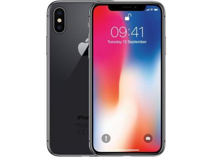 iPhone X 64GB (Stav A/B) Vesmírně šedá