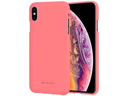 16310 ochranny kryt pro iphone xs max mercury soft feeling pink