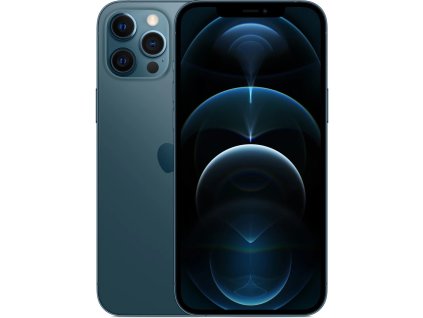 iPhone 12 Pro Max 128GB (Zánovní) Tichomořsky modrá ochranné sklo a nalepení ZDARMA!