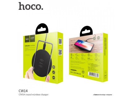 14412 7 bezdratova nabijecka pro iphone hoco cw14 round black