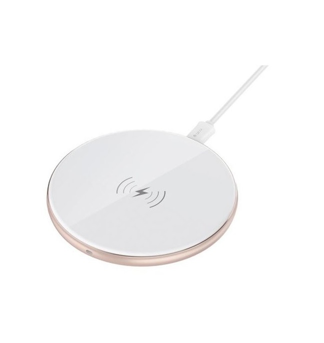 Bezdrátová rychlá nabíječka pro iPhone - Devia, Aurora 10W Rose