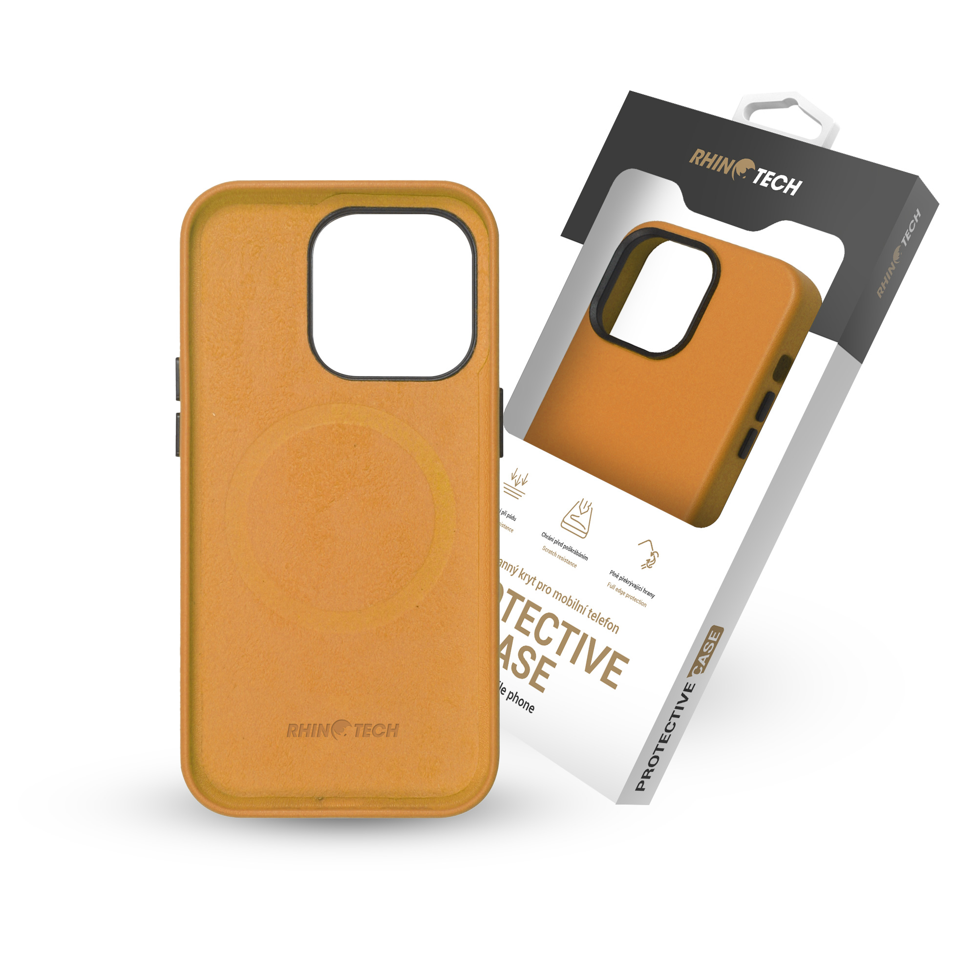 Kryt RhinoTech MAGcase Eco pro iPhone 14 Pro Max - Žlutá (obrázek 8)