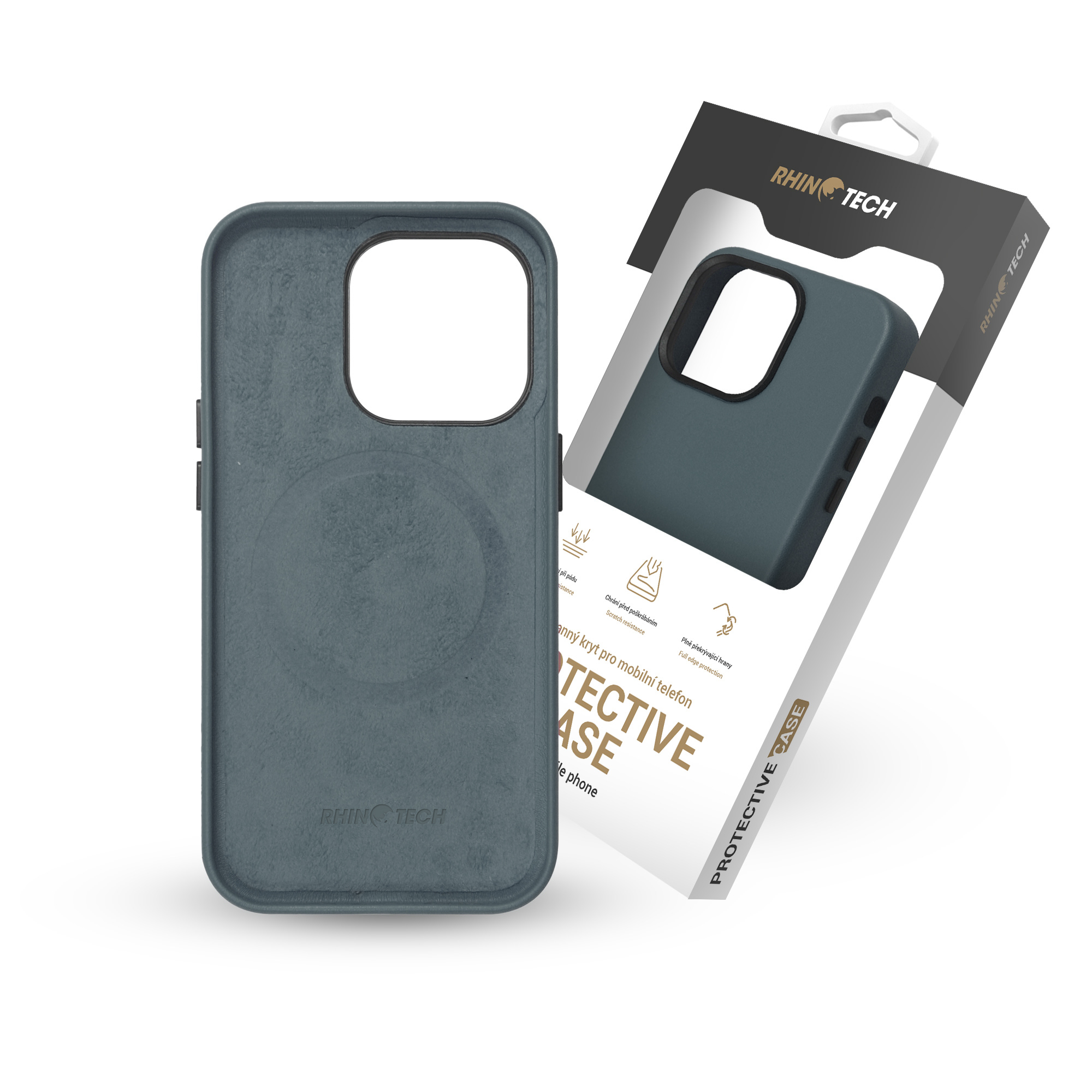 Kryt RhinoTech MAGcase Eco pro iPhone 14 Pro Max - Námořnicky Modrá (obrázek 8)