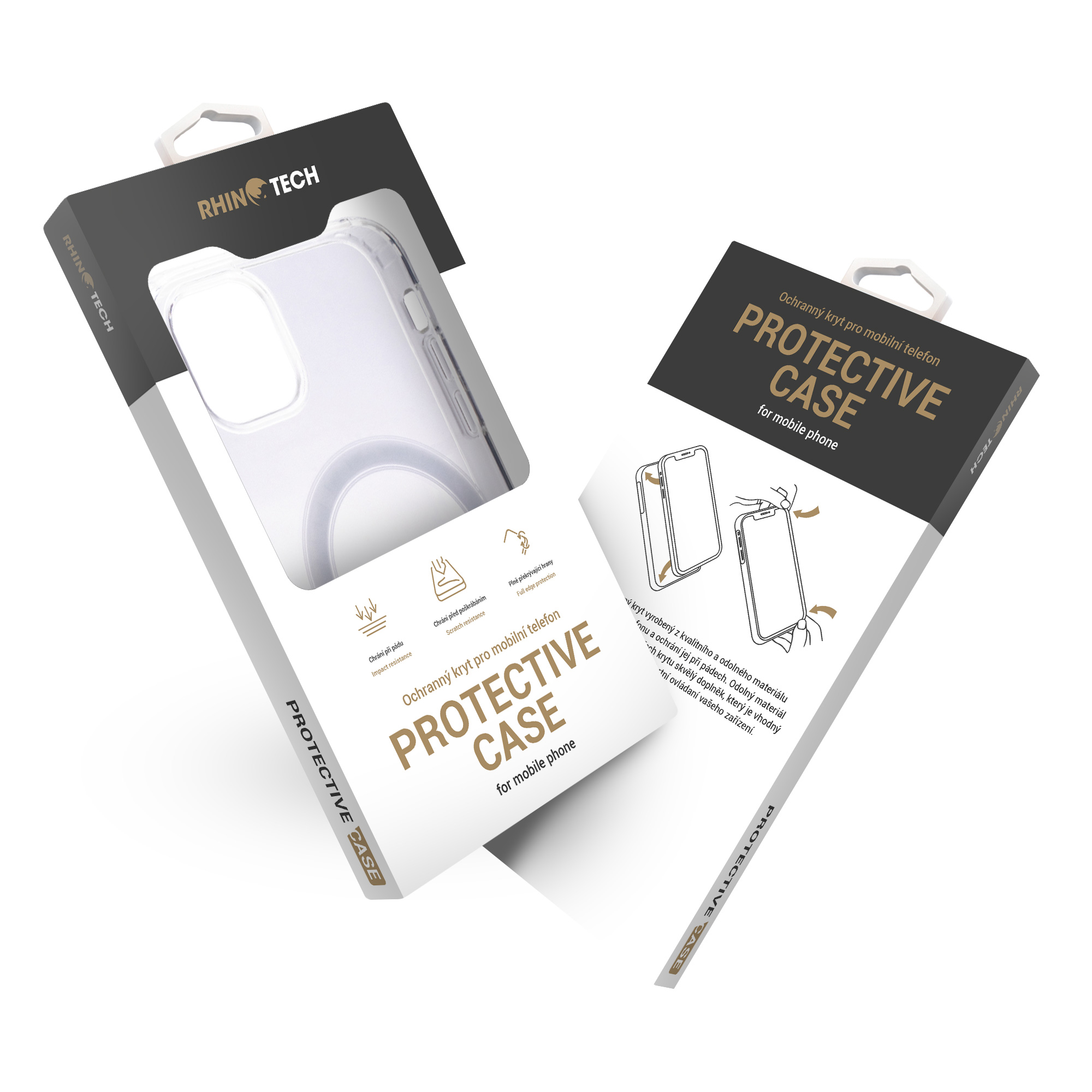 RhinoTech MAGcase Clear pro Apple iPhone 11 Pro transparentní (obrázek 4)