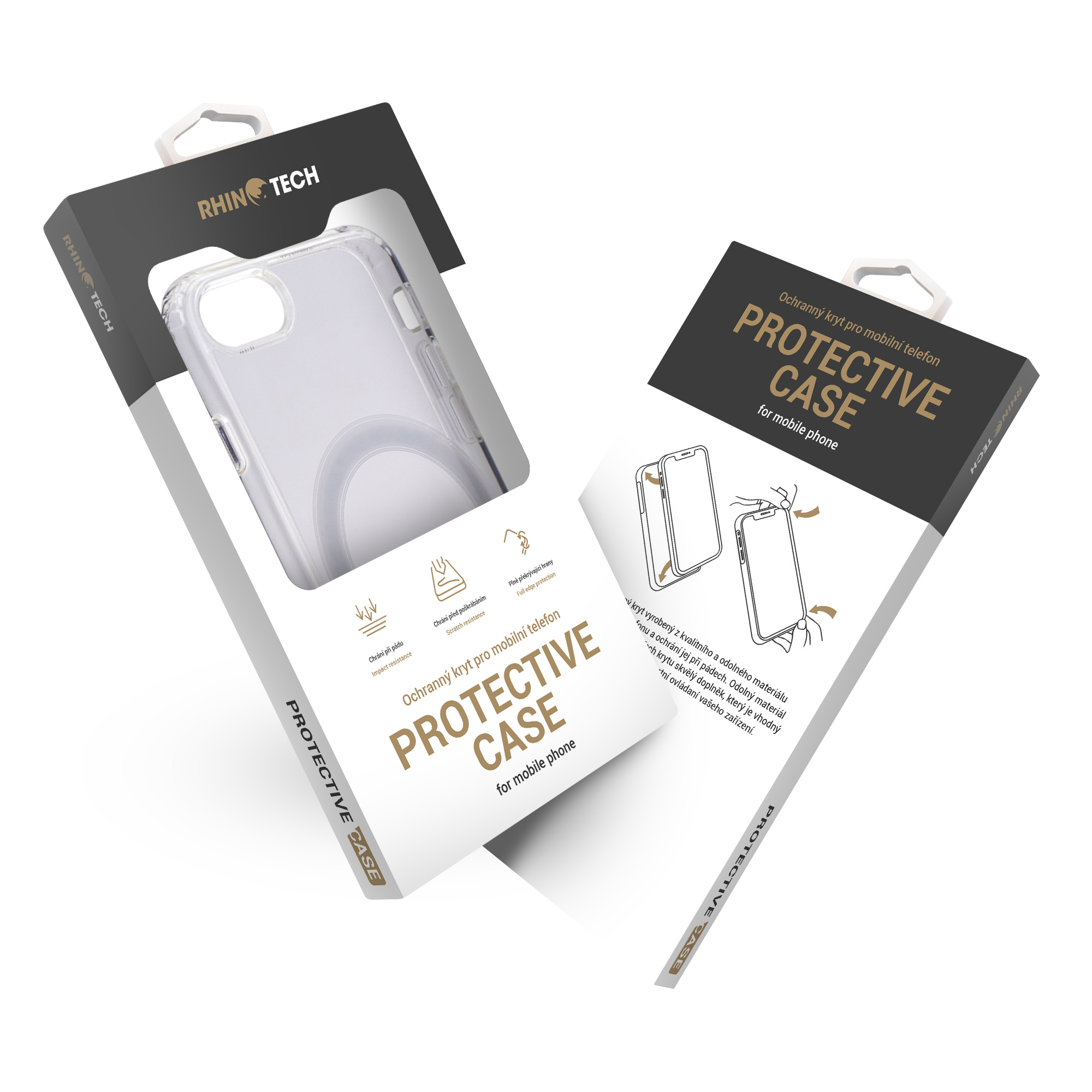 RhinoTech MAGcase Clear pro Apple iPhone 7 / 8 / SE 2020 / SE 2022 transparentní (obrázek 4)