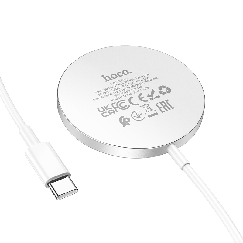MagSafe bezdrátová nabíječka pro iPhone - Hoco CW47 (obrázek 5)