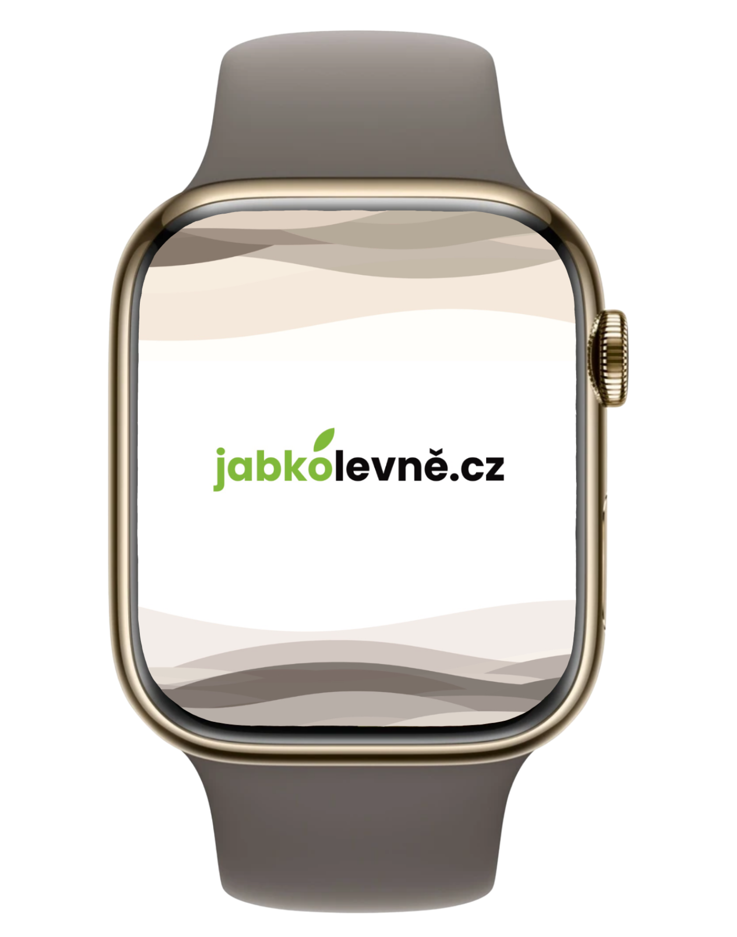 Apple Watch Series 9 GPS + Cellular 41mm (Zánovní) Zlatá ocel + zlatý řemínek MNK43CS/A
