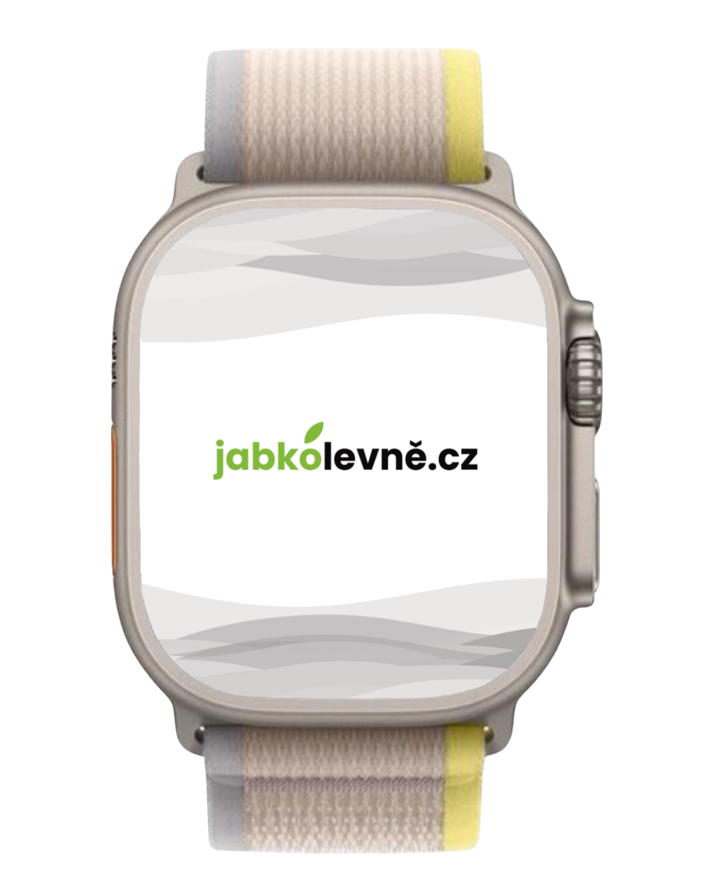Apple Watch Ultra 49mm (Stav A)Titanová se zeleným sportovním řemínkem
