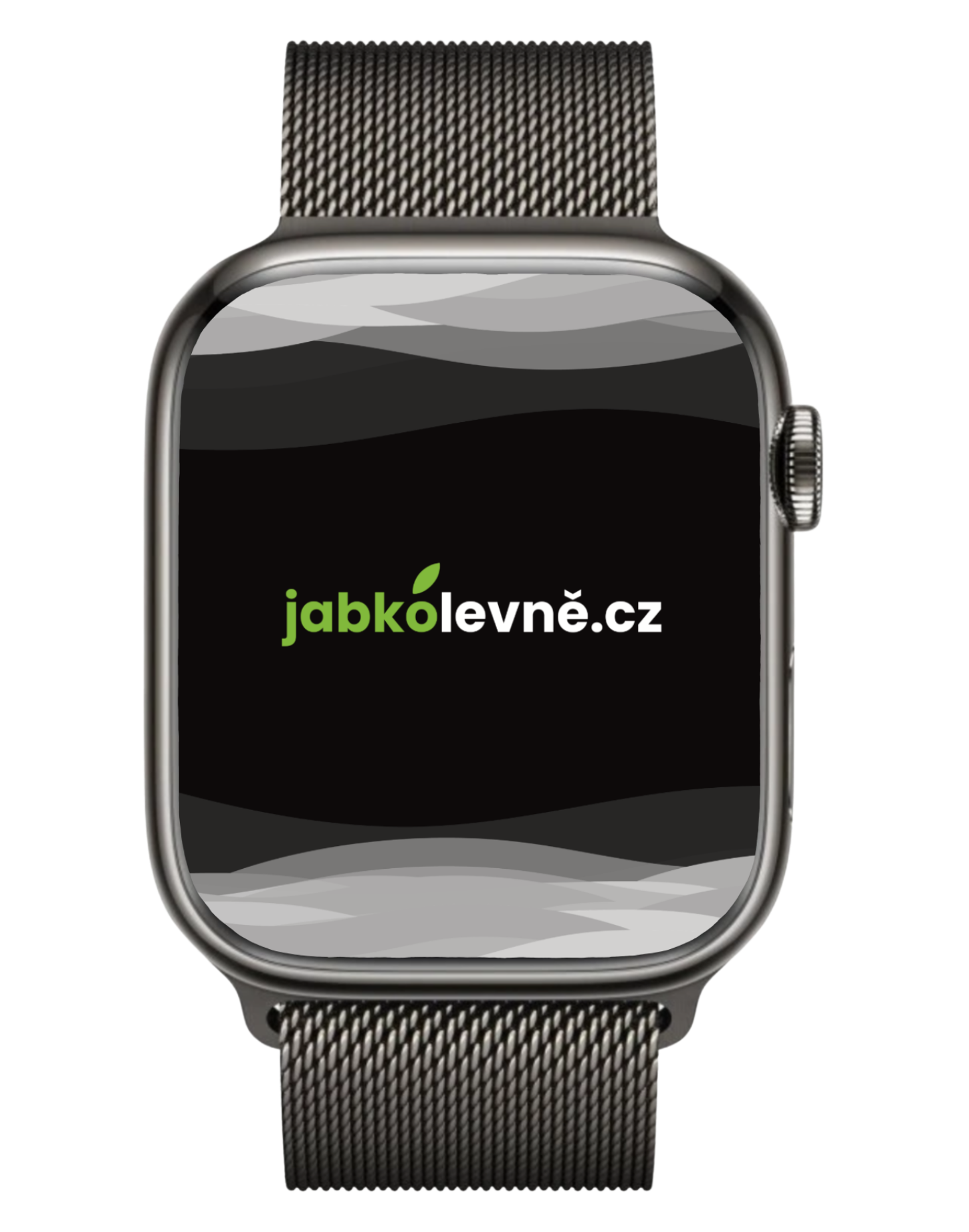 Apple Watch Series 7 45mm (Stav A/B) Cellular Grafitová ocel + antracitovo/černý sportovní řemínek Nike