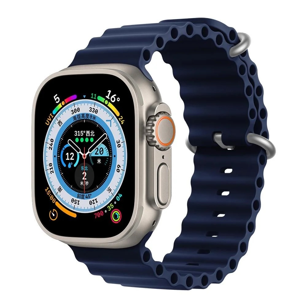 Apple Watch Ultra 49mm (Zánovní) + vesmírně černý sportovní řemínek
