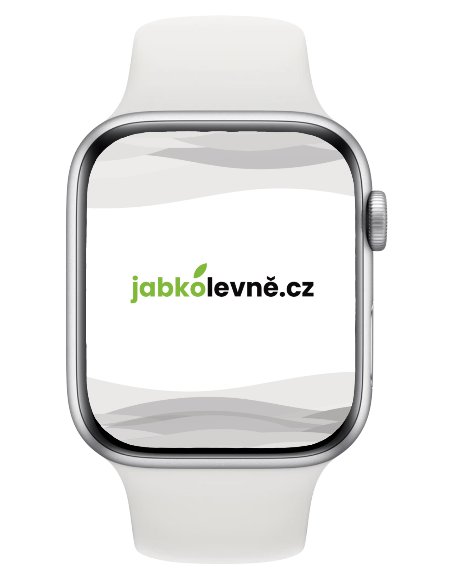 Apple Watch SE (2022) 40mm GPS (Stav A/B) Stříbrné s bílým sportovním řemínkem MRGE3QC/A