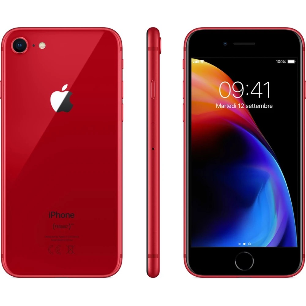 iPhone 8 64GB (Stav A) Červená (obrázek 3)