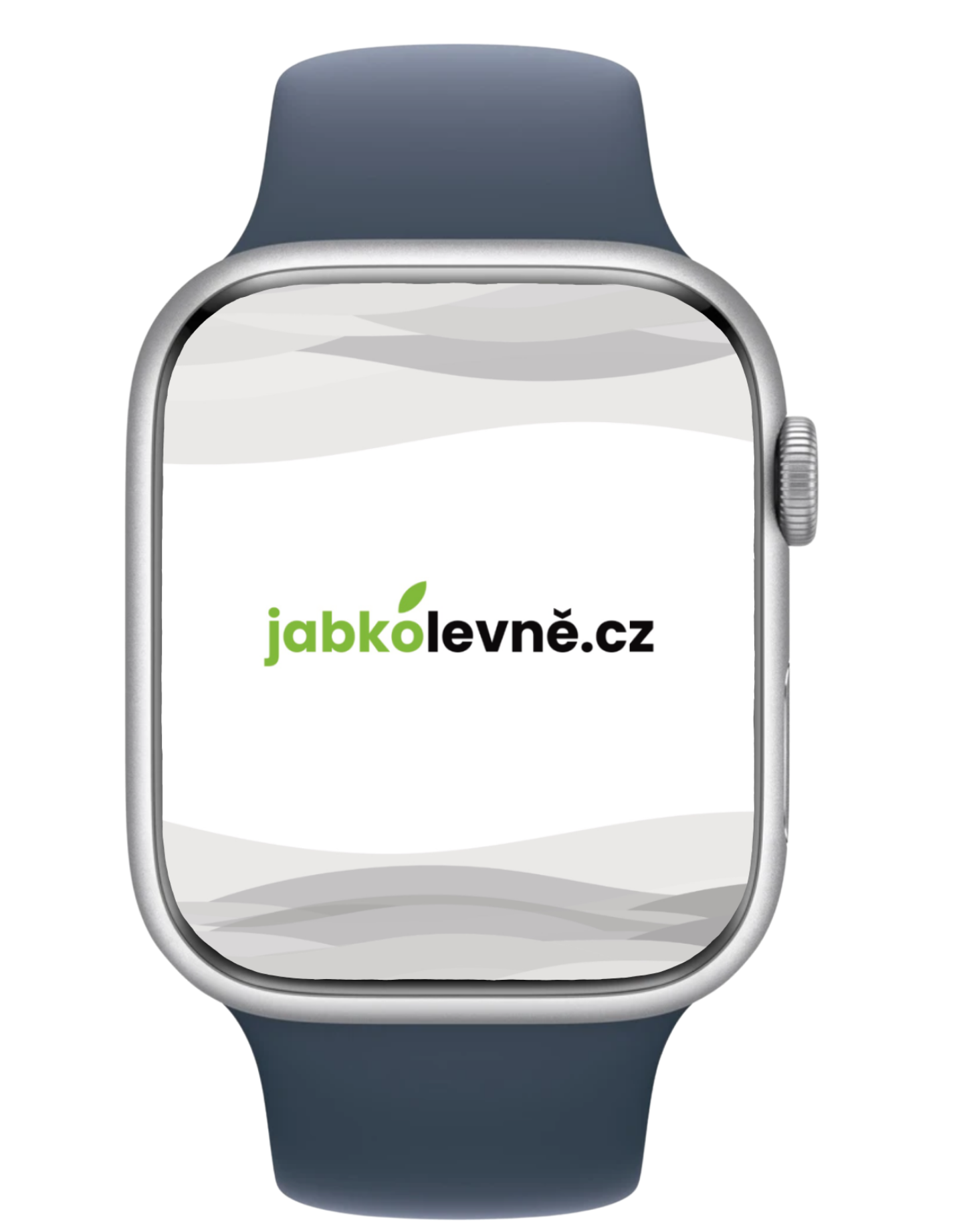 Apple Watch Series 9 45mm Celullar (Stav A) Stříbrné s bílým sportovním řemínkem MNK43CS/A