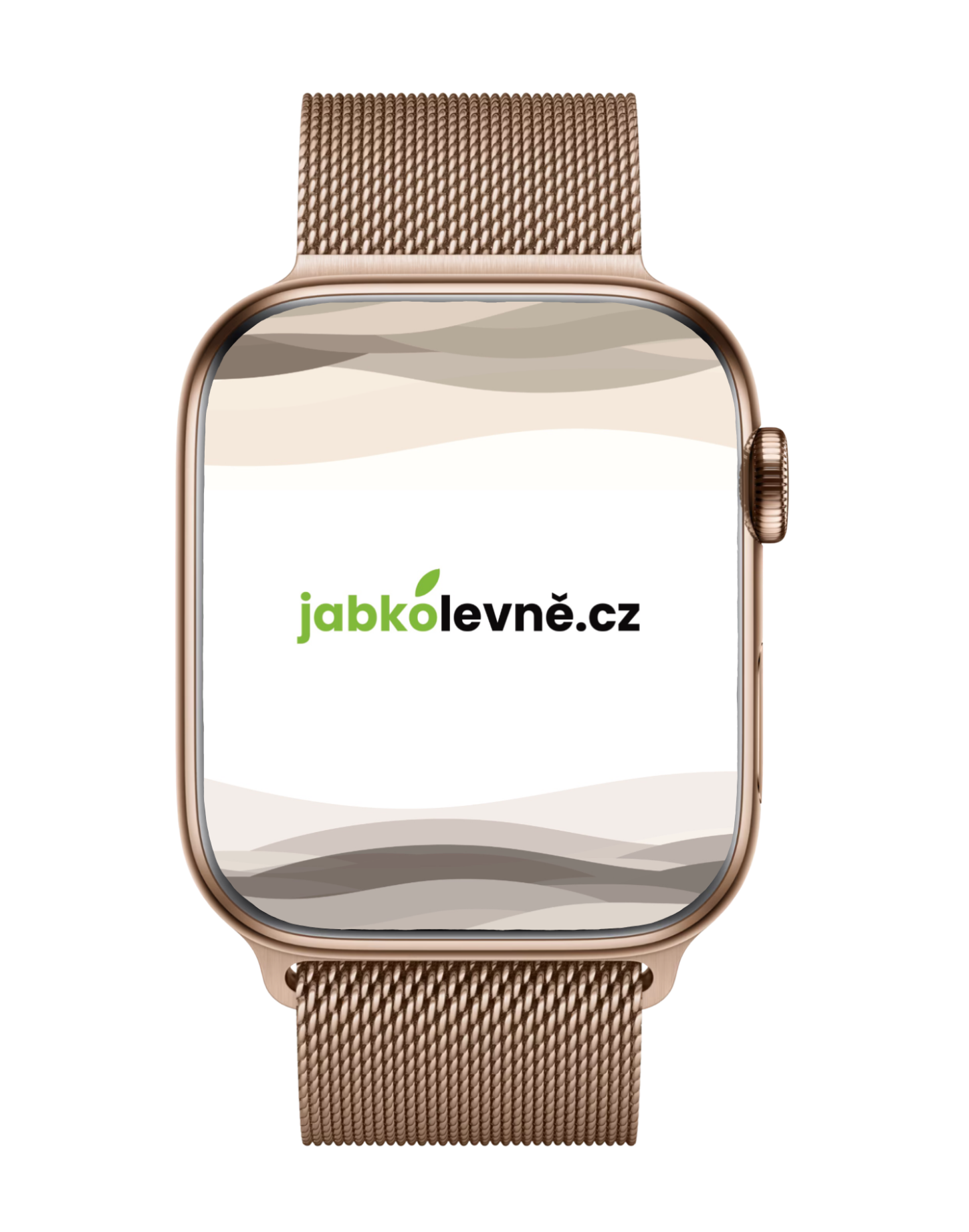 Apple Watch Series 5 44mm Cellular (Stav A-) Zlatá ocel s černým sportovním řemínkem MRGE3QC/A