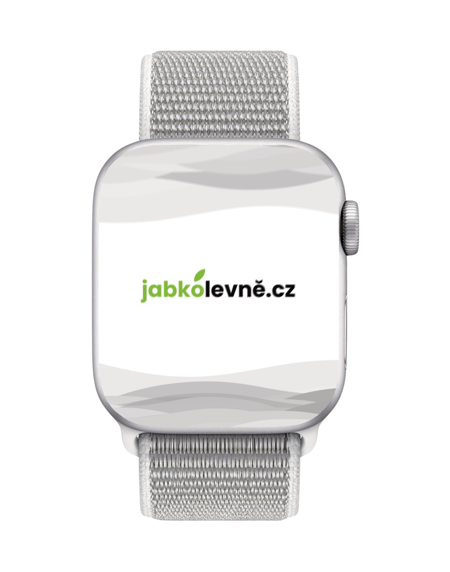 Apple Watch Series 4 40mm Cellular (Stav A-) Stříbrná nerezová ocel s bílým sportovním řemínkem MRGE3QC/A