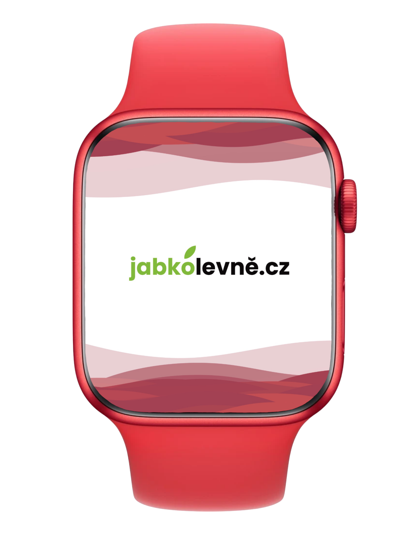 Apple Watch Series 6 40mm GPS (Stav A) Červená s červeným sportovním řemínkem MRGE3QC/A