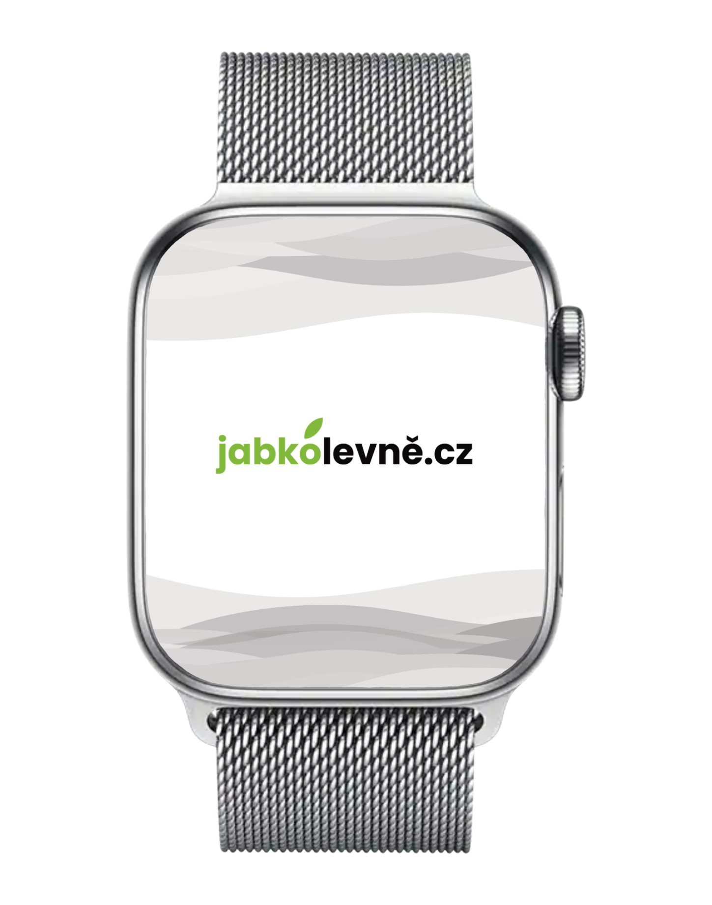 Apple Watch Series 5 40mm Cellular (Stav A-) Stříbrná ocel s bílým sportovním řemínkem MRGE3QC/A