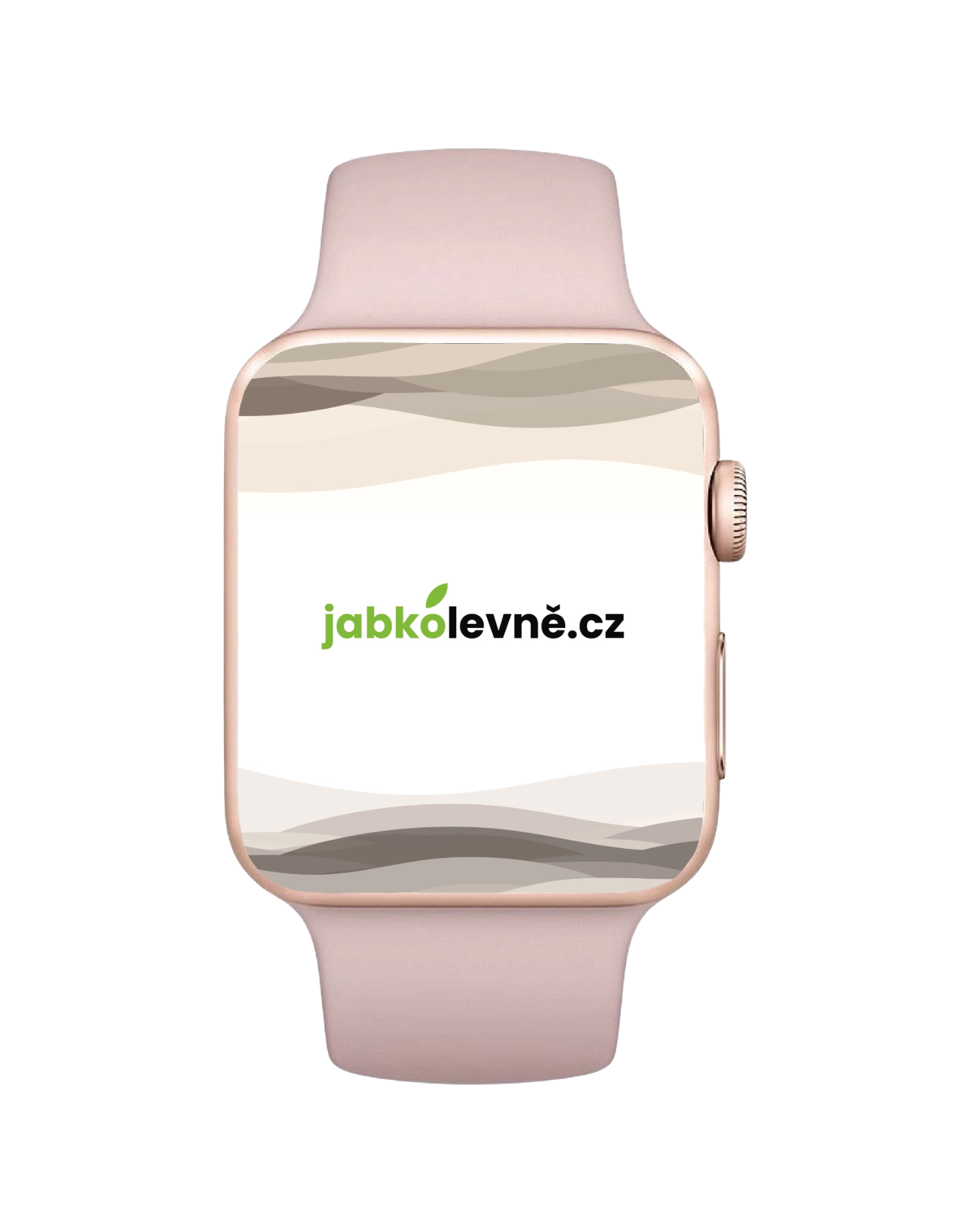 Apple Watch Series 3 38mm GPS (Stav A-) Zlaté s béžovým sportovním řemínkem MRGE3QC/A
