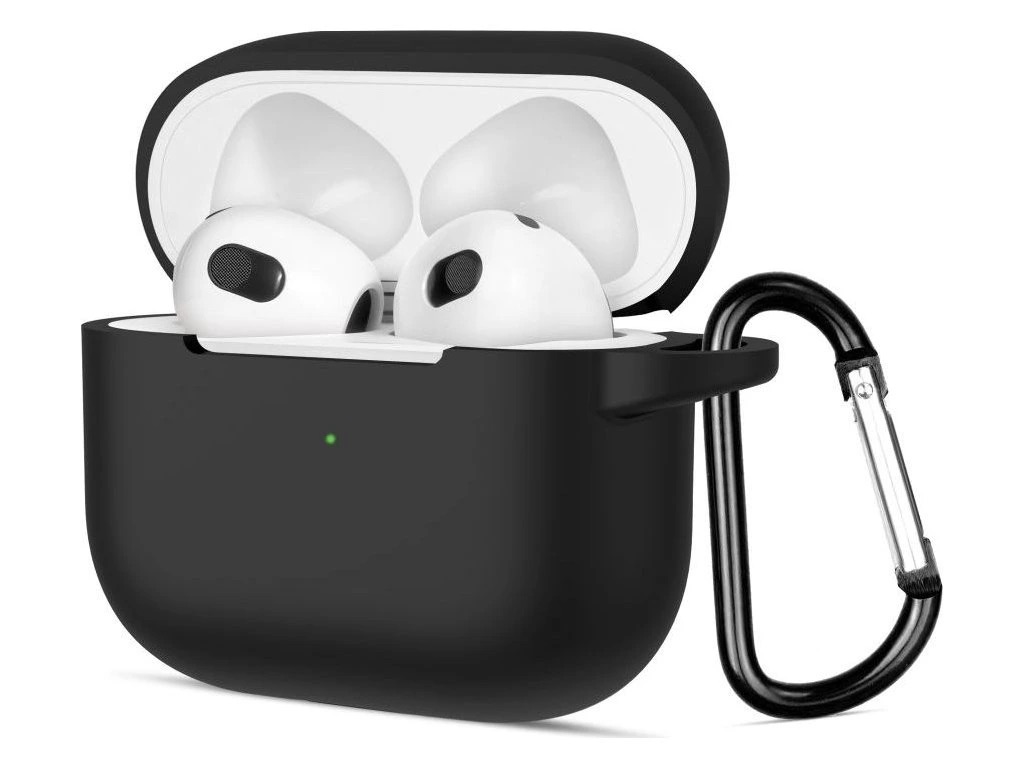 Ochranné pouzdro na sluchátka AirPods Pro 3. Gen - Černé