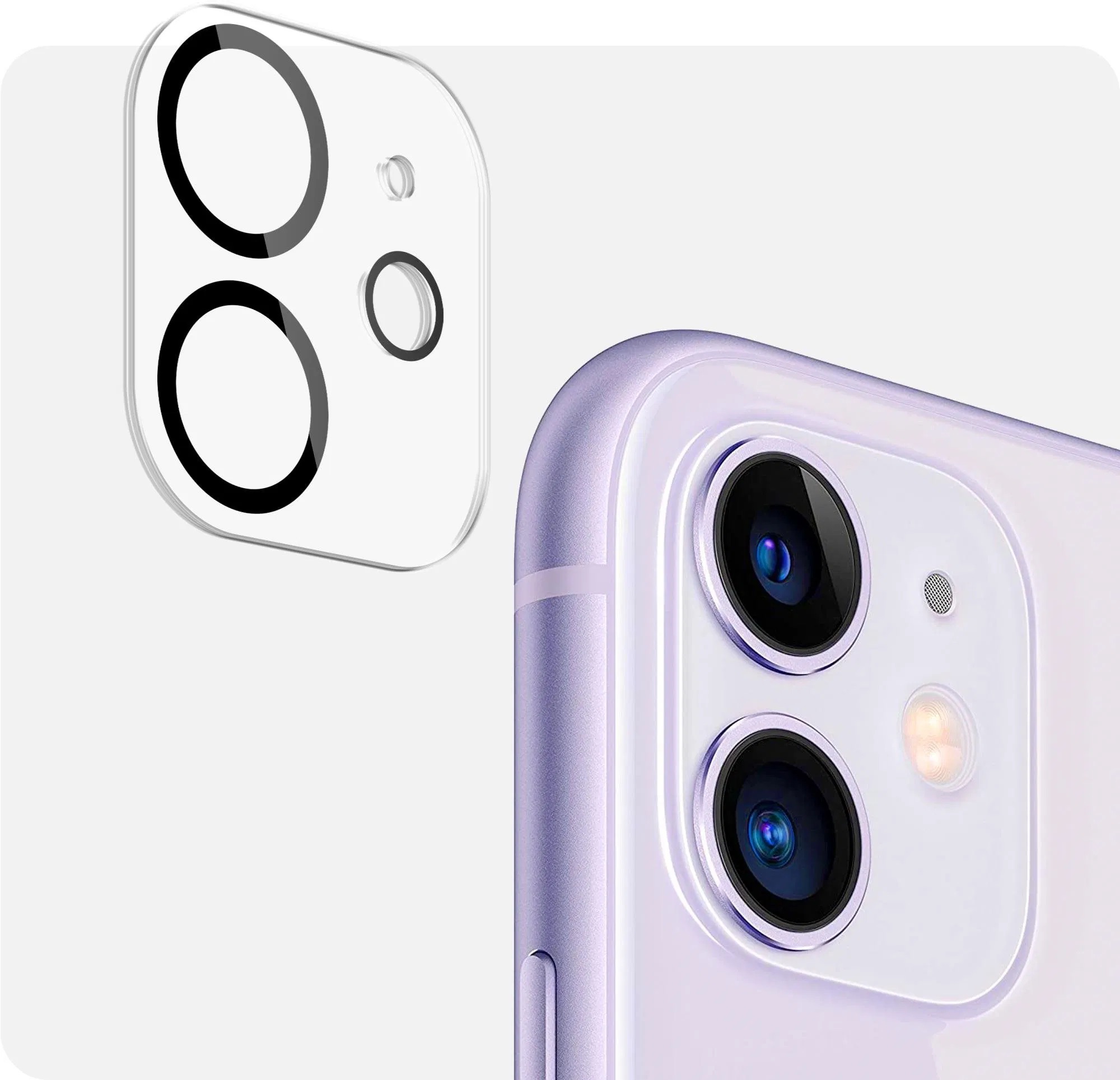 Ochranné sklo na zadní kameru iPhone 11