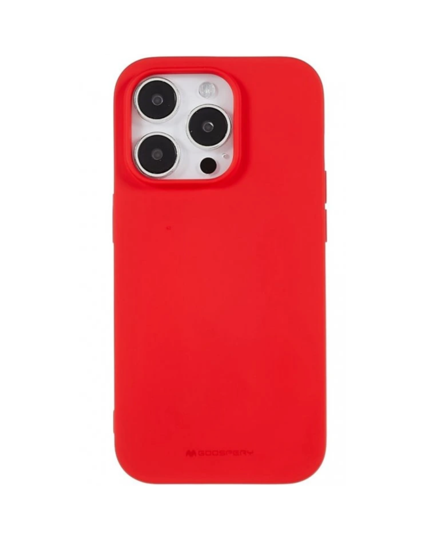 Silikonový kryt na iPhone 12 Pro Max - RED