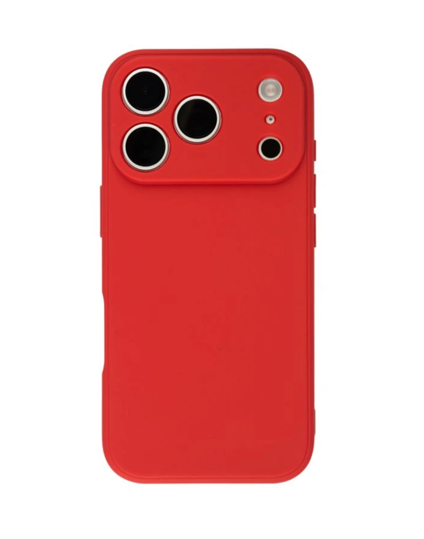 Silikonový kryt na iPhone 17 Pro Jahodová