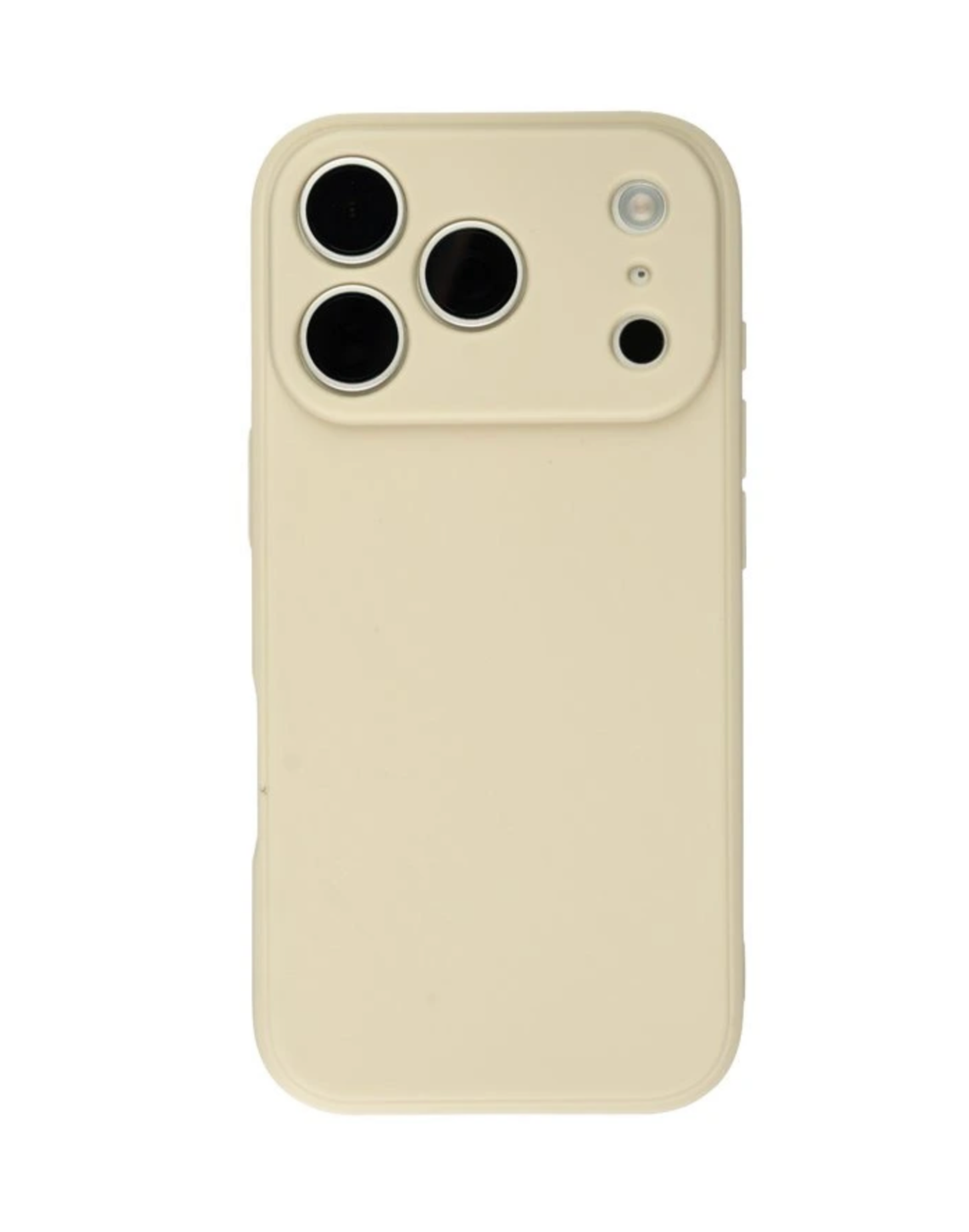 Silikonový kryt na iPhone 17 Pro Slonovinová