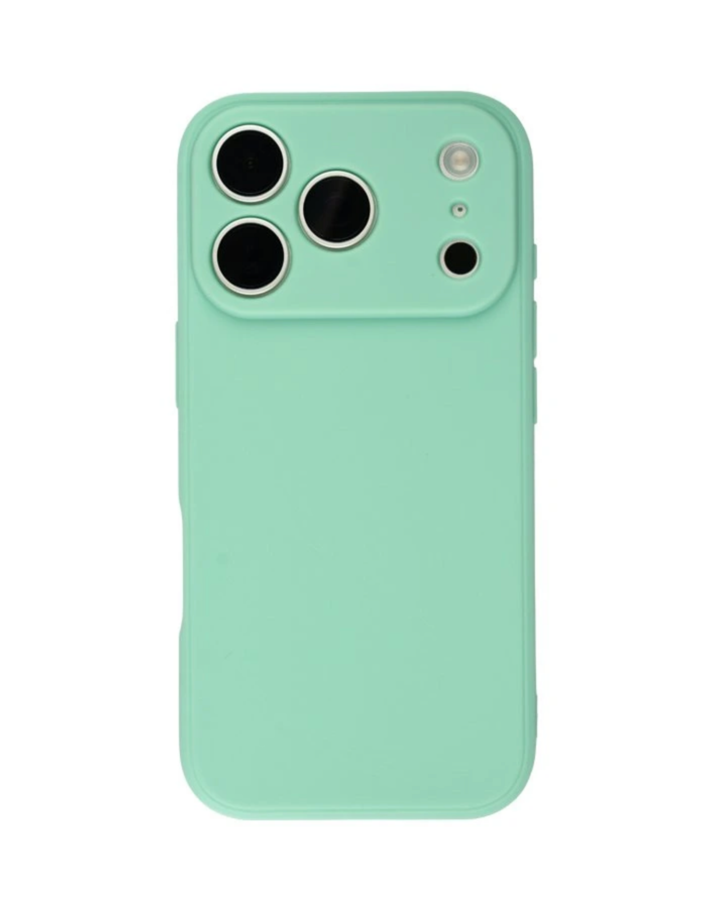 Silikonový kryt na iPhone 17 Pro Světle zelená