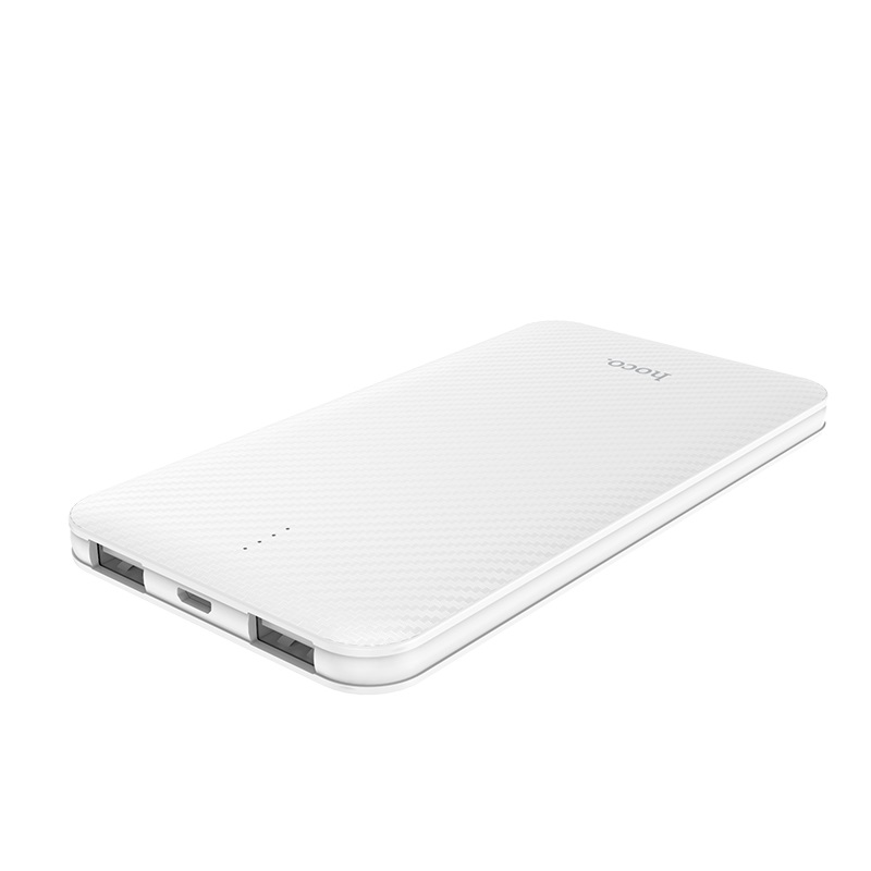PowerBanka 5 000mAh Dual USB-A Bílá - Hoco B37