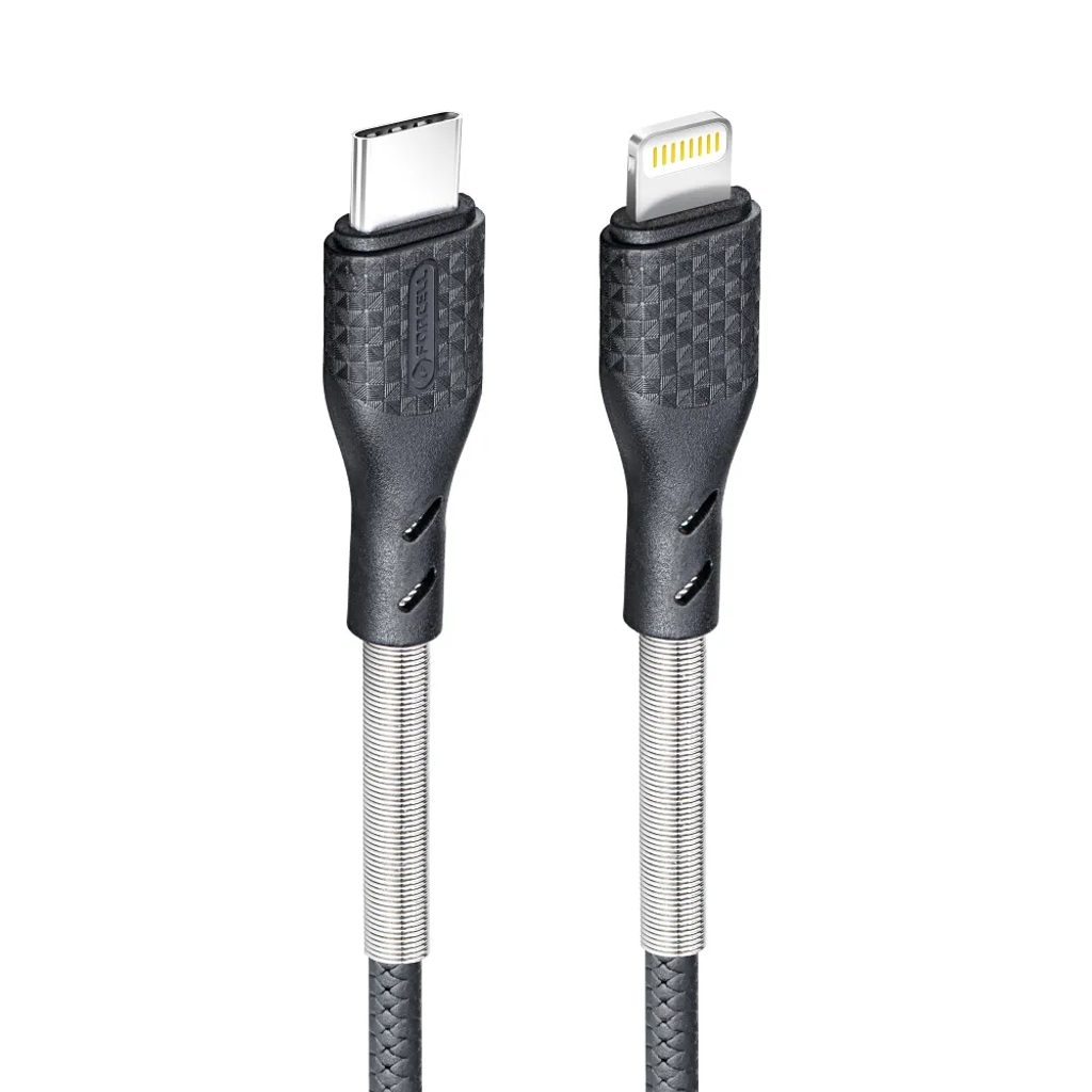 Kabel Lightning / USB-C (1m) Carbon CB-O1C - Forcell