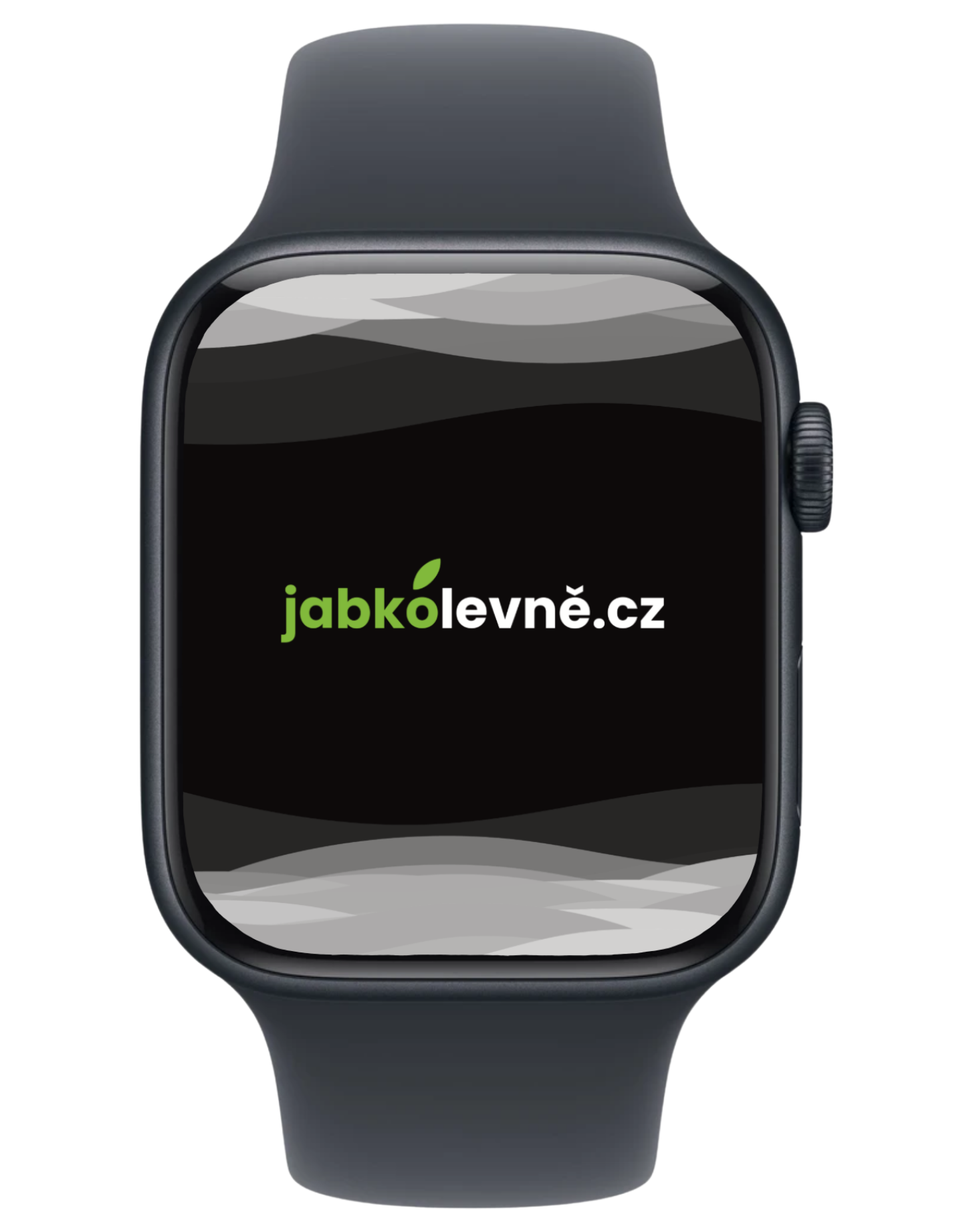Apple Watch Series SE (2025) 44mm GPS (Stav A) Temně inkoustový hliník s temně modrým sportovním řemínkem MRGE3QC/A