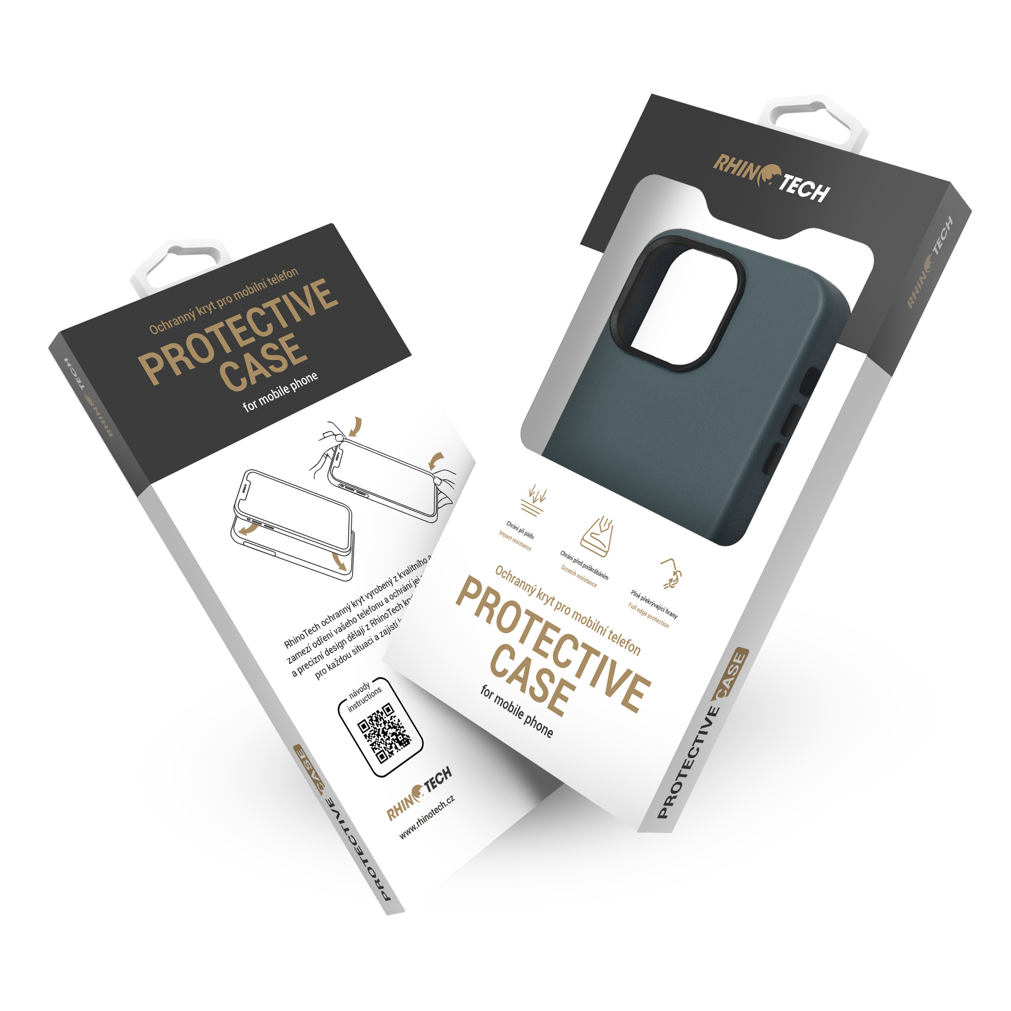 Kryt RhinoTech MAGcase Eco pro iPhone 13 Pro Max - Námořnicky modrá