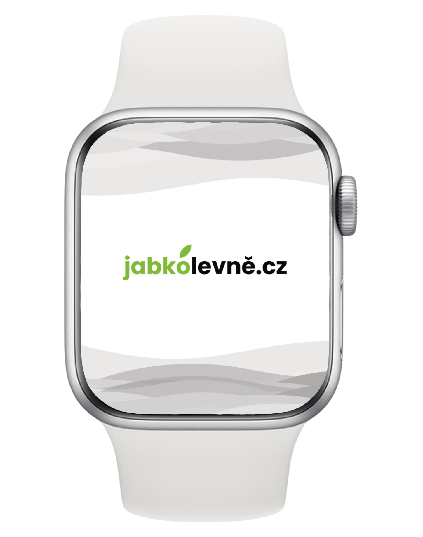 Apple Watch SE (2020) 40mm GPS (Stav A/B) Stříbrný hliník s bílým sportovním řemínkem