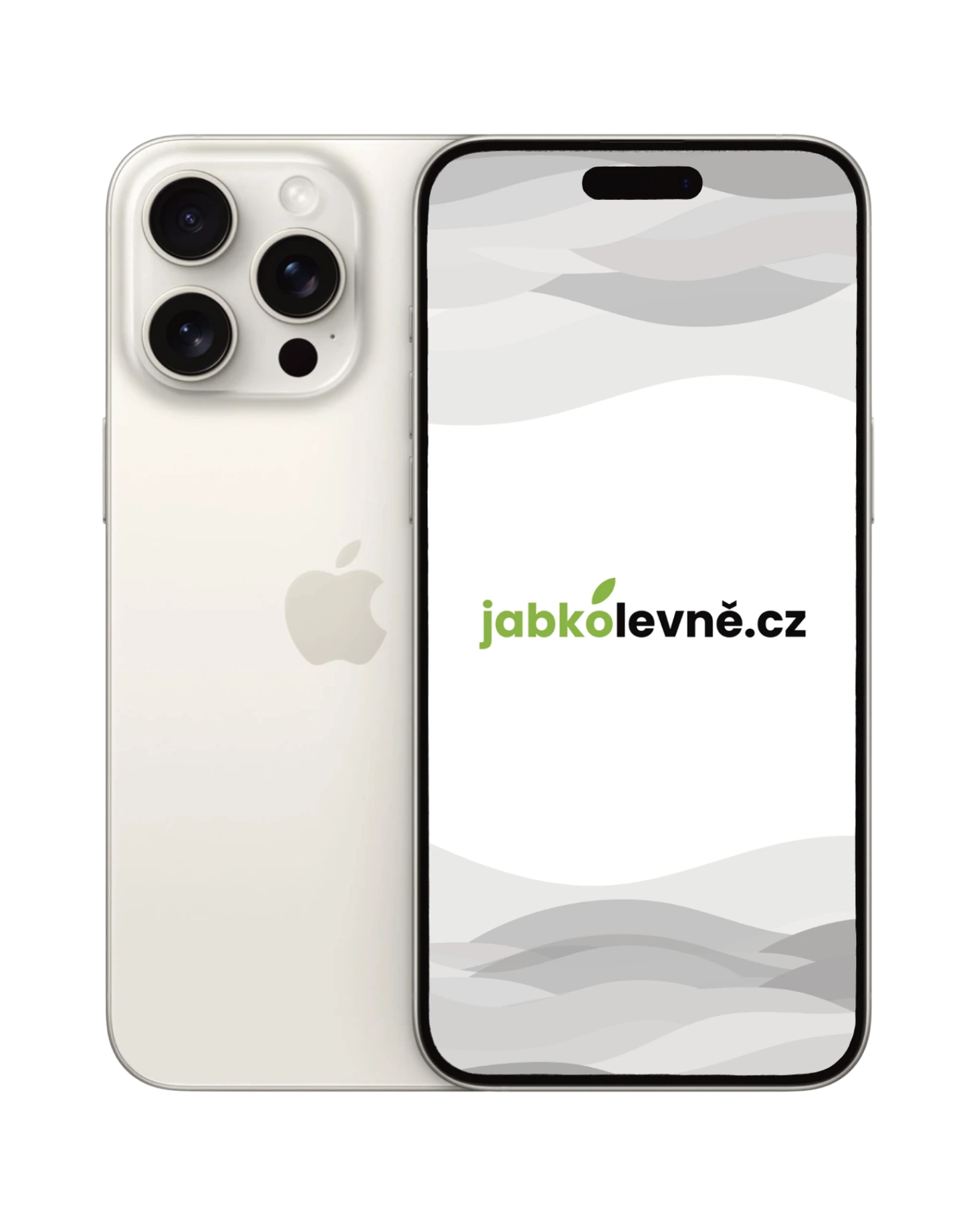 iPhone 15 Pro Max 256GB (Stav B) Bílý titan MU7F3SX/A