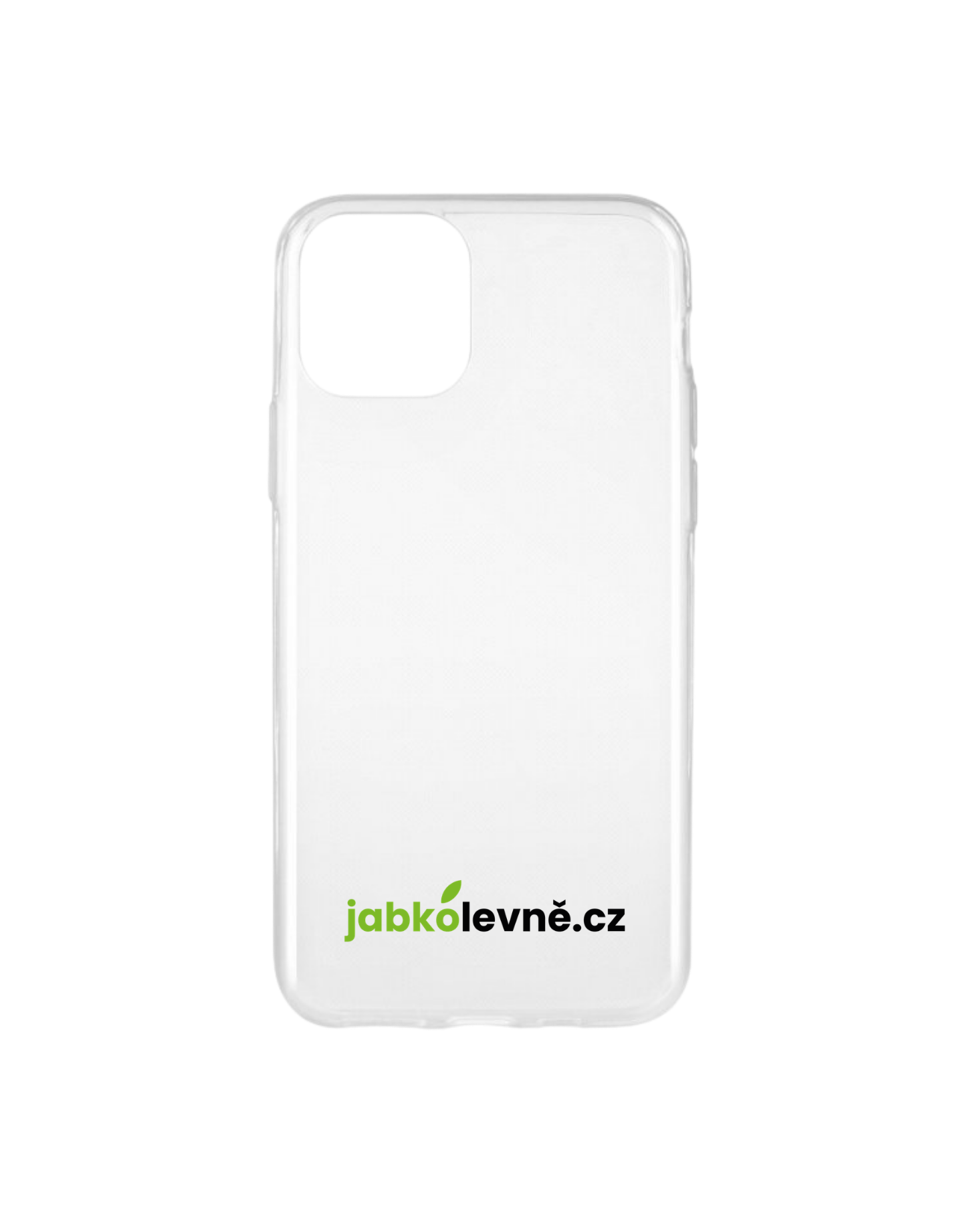 Transparentní kryt na iPhone dle modelu - JabkoLevně malé logo